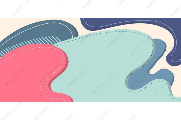 Download Abstract Trendy Organic Shape Forms Line - Premium Resources