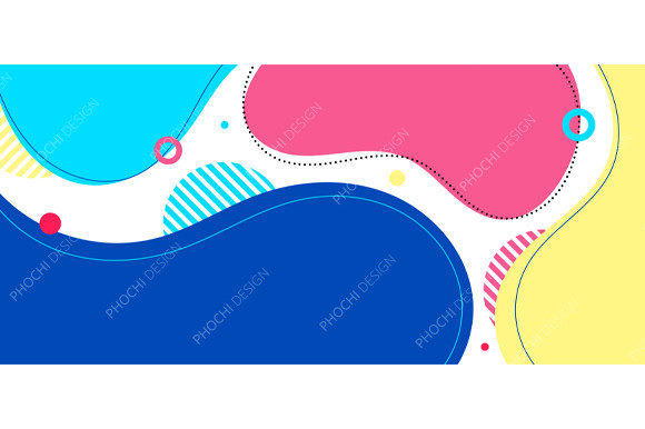 Download Abstract Trendy Organic Shape Forms Line - Premium Resources